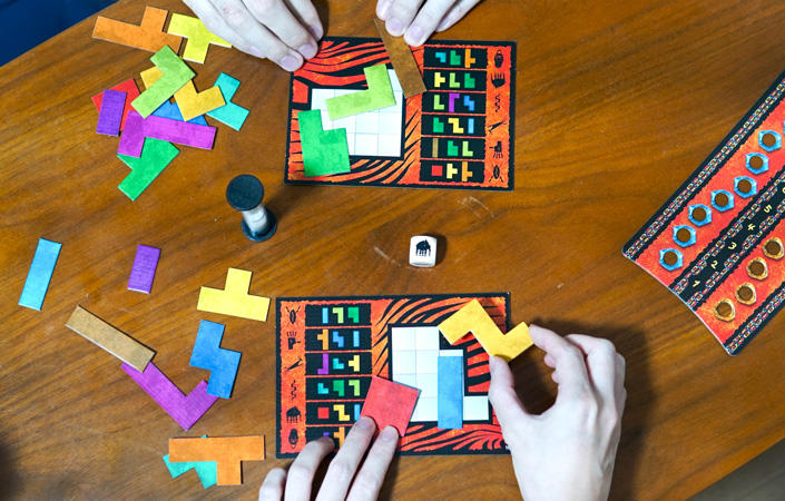 ウボンゴのパズルを急いで解く