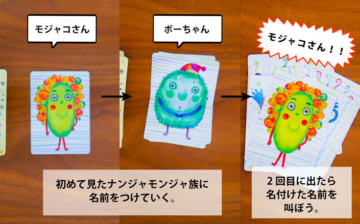 ナンジャモンジャの遊び方