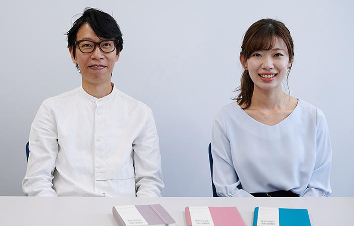 高橋書店 日記事業部の吉田さん・横田さん