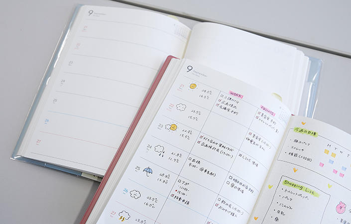 自分で罫線を足してスッキリ整理