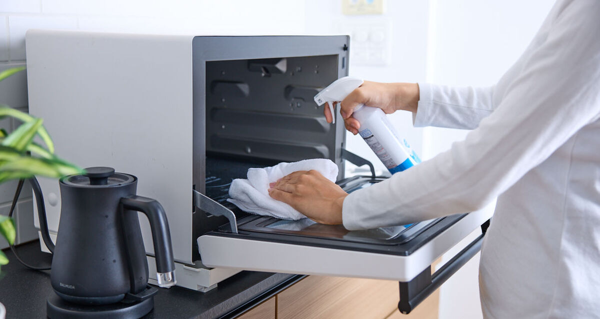 電子レンジ 掃除