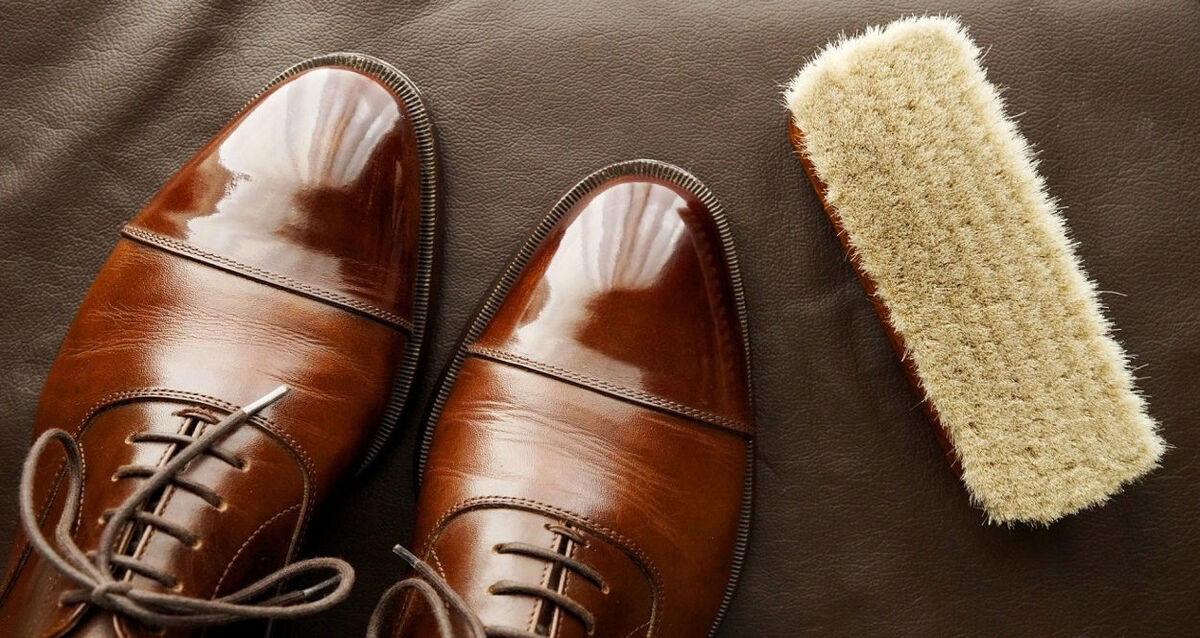 革靴のお手入れ