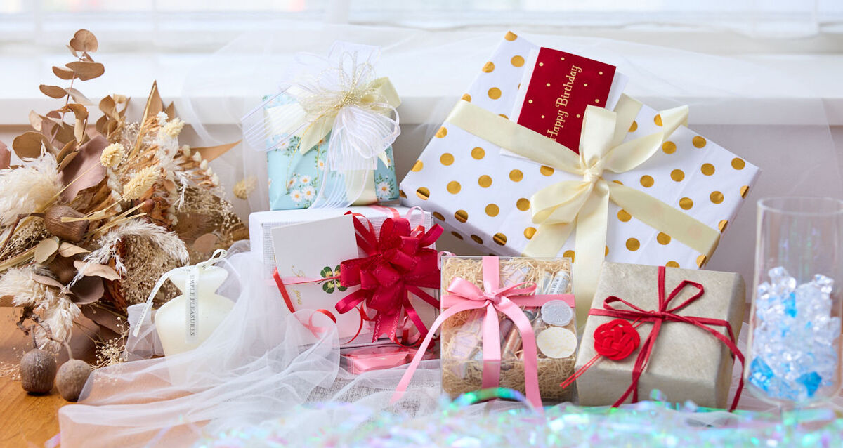 箱をおしゃれにラッピングしよう