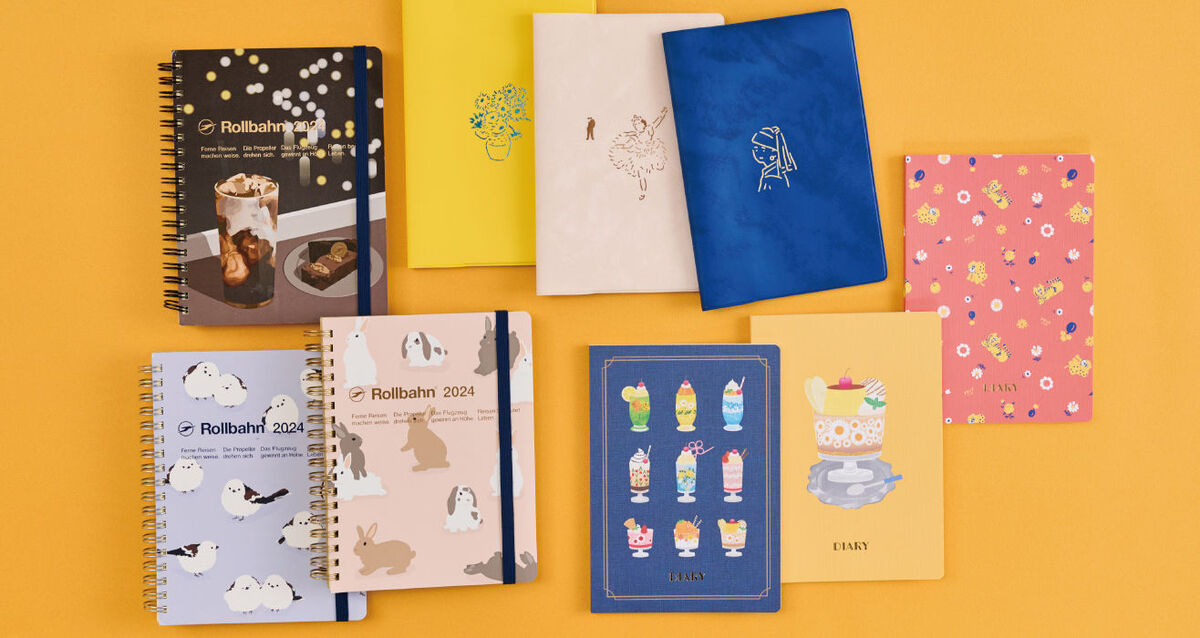 【思わずジャケ買い！】キブンが上がる2024年オシャレ手帳