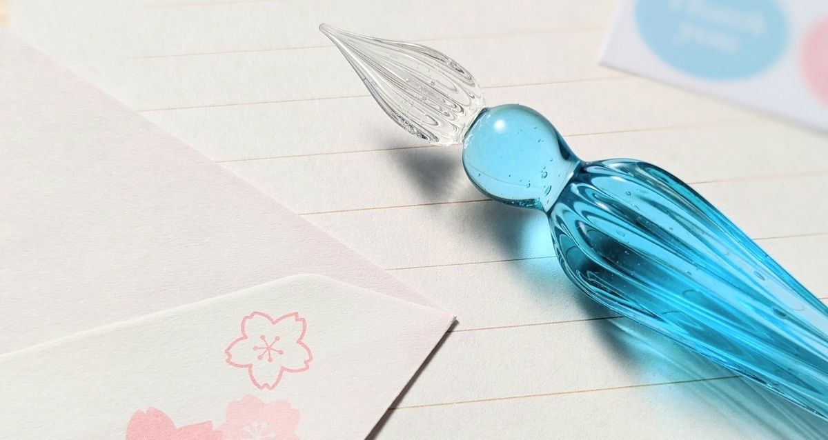 ガラスペンの使い方やお手入れ方法とは？