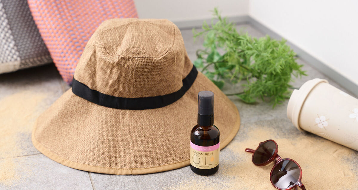 髪の毛の日焼け対策