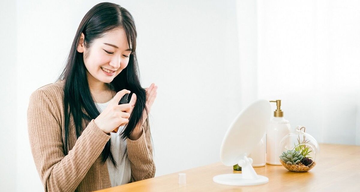 ヘアオイルの使い方