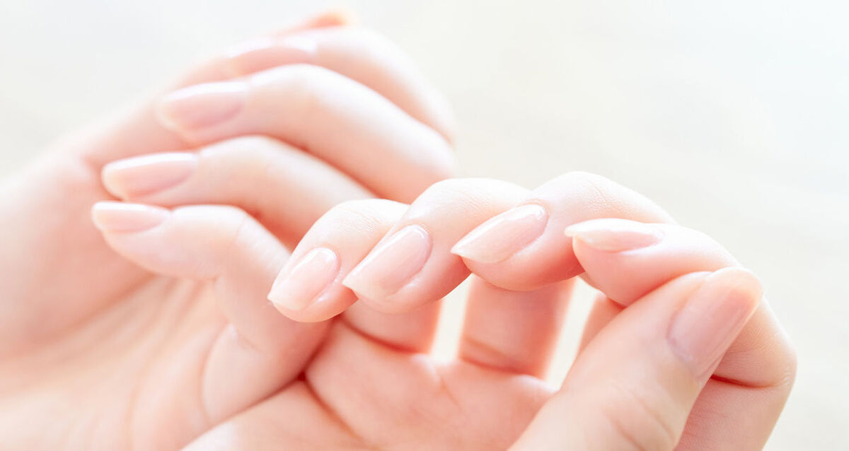 爪の乾燥