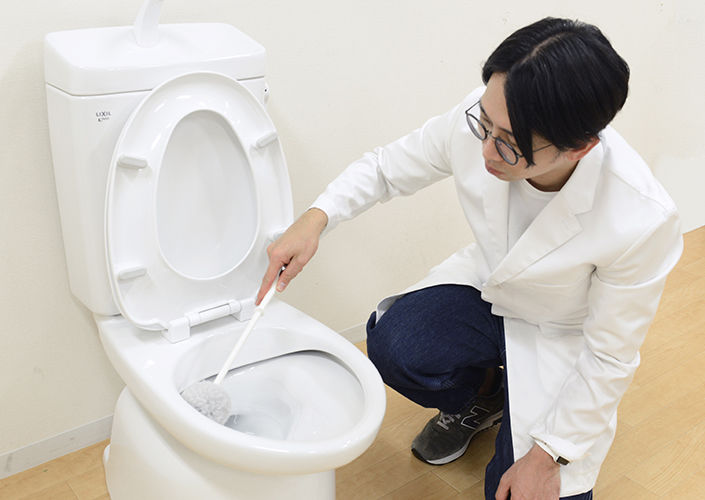 トイレの磨き方のコツ