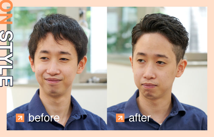 ビジネスシーンのヘアセット