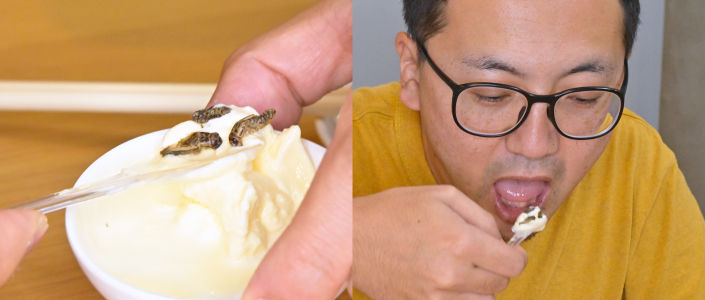 アイスクリーム実食
