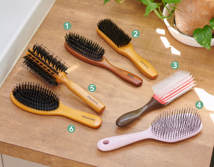 素材別おすすめヘアブラシ