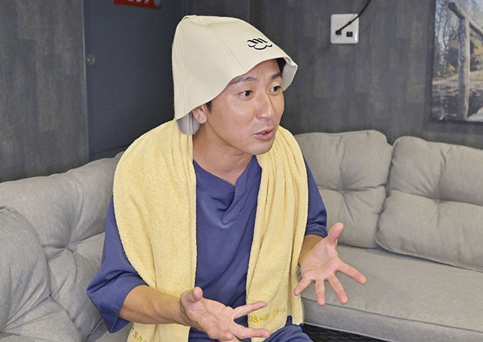 マグ万平さんがサウナ愛を語る