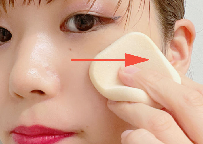 パウダーファンデーションの塗り方のコツ