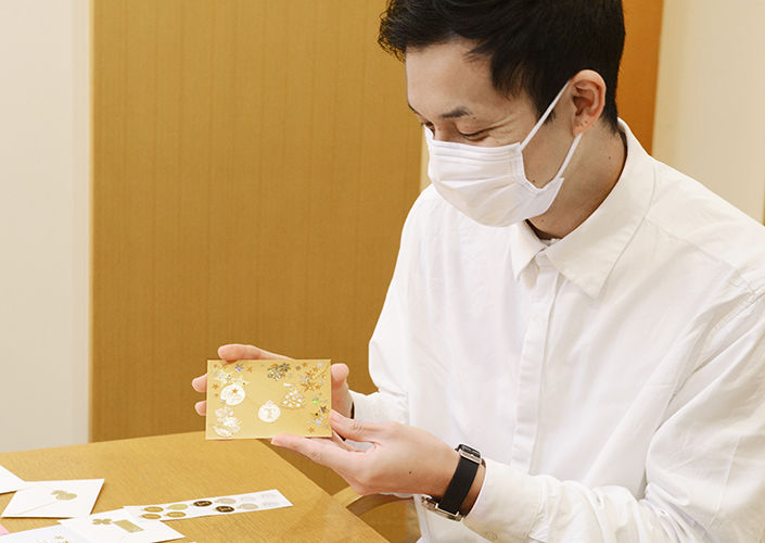 大島バイヤーのシールデコ作品