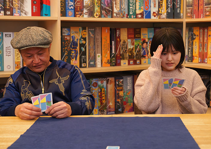 数字カードが2枚になったことでさらに難易度UP