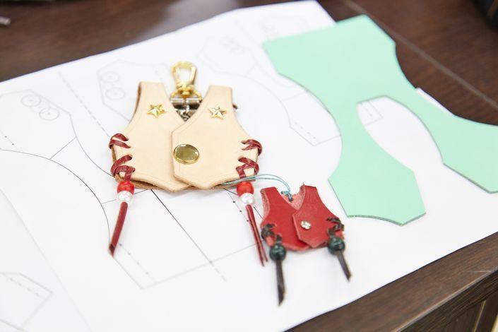 レザークラフト作品