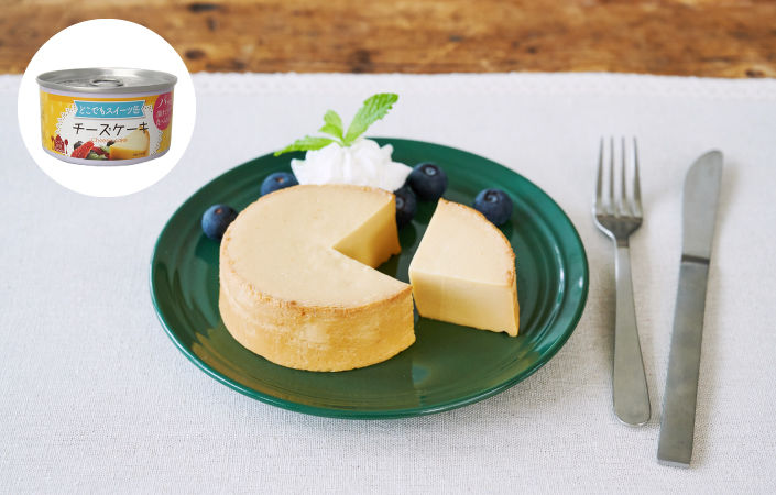 トーヨーフーズ どこでもスイーツ缶 チーズケーキ
