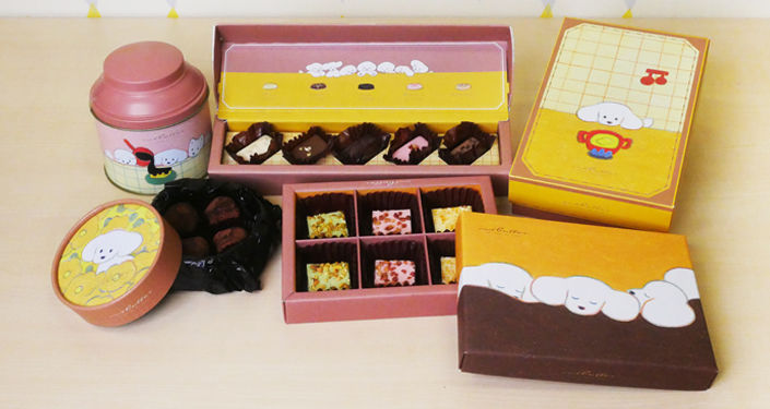 自家製焦がしバターとチョコレートの専門ブランド and-butter
