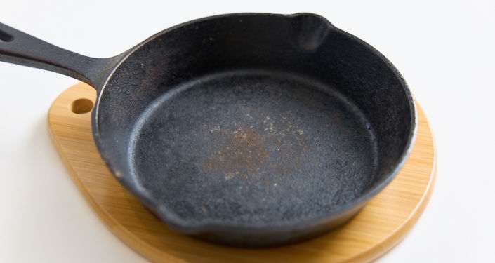 スキレットが汚れてしまった場合のお手入れ方法
