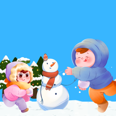 Navy Cute Illustrated Hello January Instagram Post.png